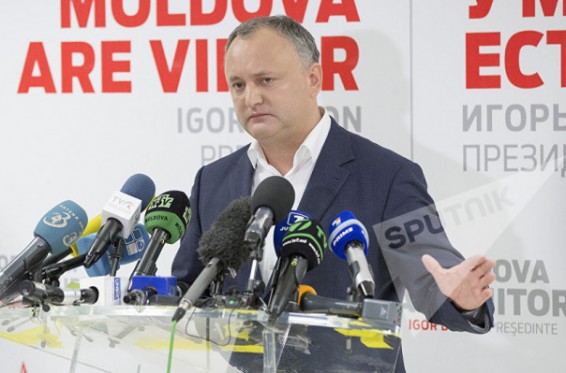 Մոլդովայում նախագահ է ընտրվել սոցիալիստների առաջնորդ Իգոր Դոդոնը