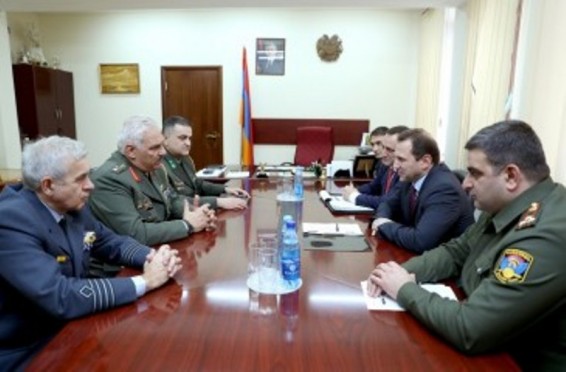 Կայացել են հայ-հունական ռազմական համագործակցության ամենամյա բանակցությունները