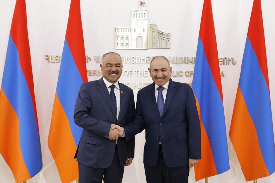 Նիկոլ Փաշինյանը կարևորել է Հայաստանի և Ղրղզստանի համագործակցության խորացումը