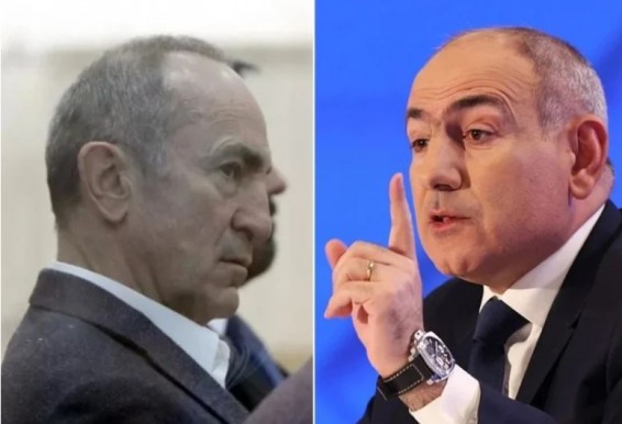Пашинян назвал второго президента Армении Роберта Кочаряна взяточником