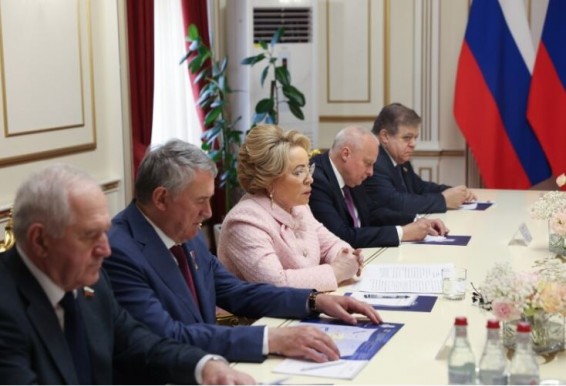 Россия придает большое значение межпарламентскому сотрудничеству с братской Арменией: Валентина Матвиенко
