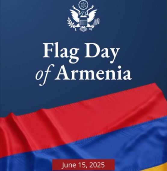 Հայկական եռագույնը տոկունության, հույսի և ինքնության խորհրդանիշ է. ՀՀ-ում ԱՄՆ դեսպանատունը շնորհավորել է ՀՀ դրոշի օրվա առթիվ