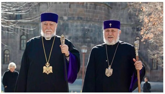 Католикос Арам I поделился с Гарегином II своими соображениями по выходу из кризиса