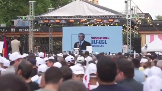 Ուղիղ.Ազատություն քաղբանտարկյալ Սամվել Կարապետյանին. երթ՝ դեպի ԱԱԾ