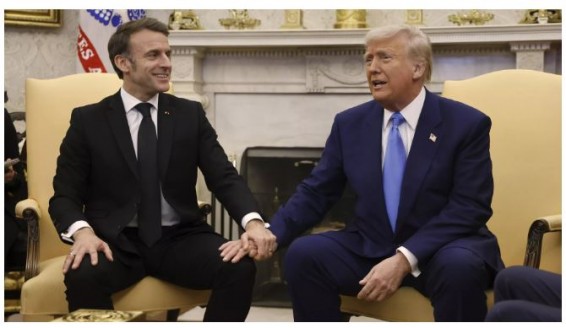 Трамп заявил, что решение Макрона признать Палестину 
