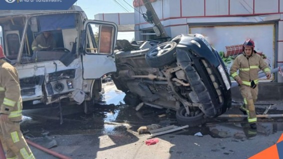 Խոշոր վթար Արմավիրում. Կա 9 տուժած