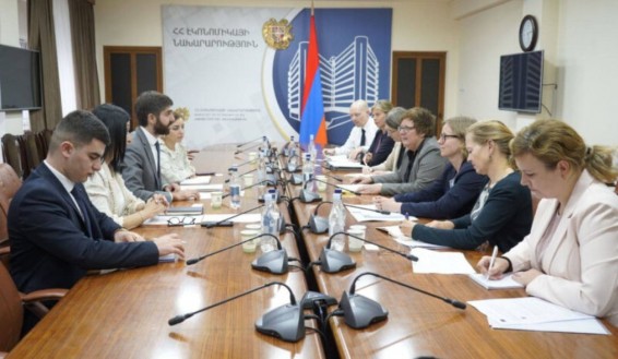 Էկոնոմիկայի փոխնախարարը Գերմանական միջազգային համագործակցության ընկերության (GIZ) ներկայացուցիչների հետ քննարկել է համագործակցության հնարավորությունները