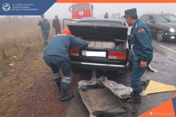 Վթար՝ Շինուհայր գյուղի խաչմերուկում․ կա զոհ և տուժած