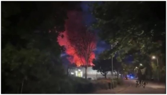 В британском Суиндоне произошел взрыв