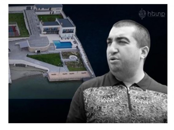 «Этк»: Бизнесмен Арман Акопджанян продолжает строить дом на Севане – вода для бассейна берется из самого Севана