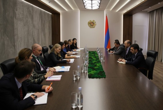 Արմեն Գրիգորյանը ԵՄ բարձրաստիճան պատվիրակության հետ քննարկել է ՀՀ-ԵՄ համագործակցության և տարածաշրջանային զարգացումների հարցեր