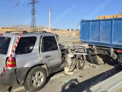 Սարիկ Մինասյանի ծնողները «Ford»-ով բախվել են քարով բարձված բեռնատարին. նրանք հոսպիտալացվել են