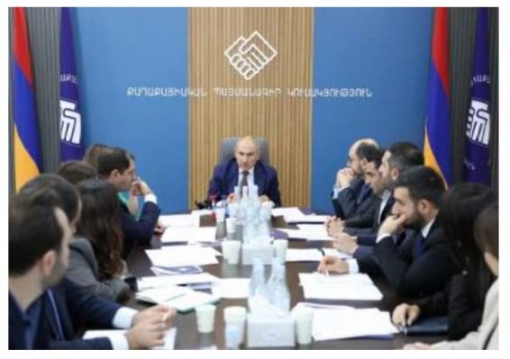 «Грапарак»: Кто вовлечен в работу предвыборного штаба правящей в Армении партии?