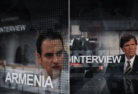 Такер Карлсон взял интервью у племянника Самвела Карапетяна