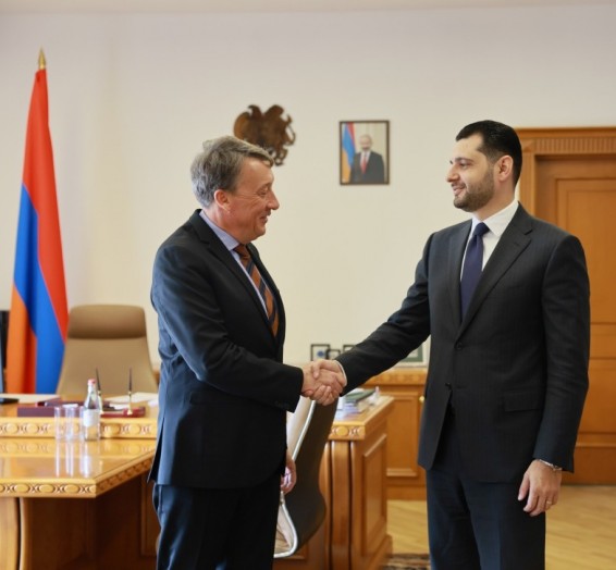 Համբարձում Մաթևոսյանն ու Էրիկ Դե Մույնքը հատուկ ուշադրություն են դարձրել բժշկական թափոնների անվտանգ կառավարման թեմային