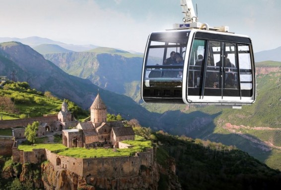 Канатка «Крылья Татева» в Армении в 4-й раз получила 