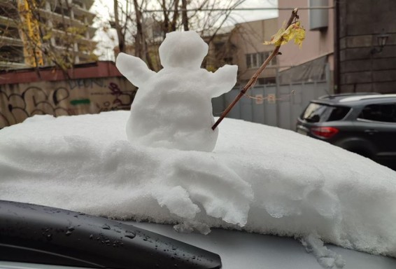 Снег выпадет в Ереване