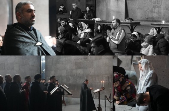 Ապրել աղոթական կյանքով, համբերությամբ հաղթահարել ծառացած խնդիրներն ու մարտահրավերները. Արագածոտնի թեմը կրկին միասնական աղոթքի էր մեկտեղվել