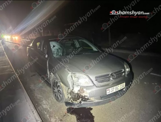 Գեղարքունիքում 31-ամյա վարորդը ոչ սթափ վիճակում վրաերթի է ենթարկել հետիոտնին. նրան ռեանիմոբիլով տեղափոխել են Երևան