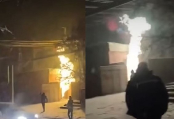 Пожар, оставивший без света часть Еревана, потушен