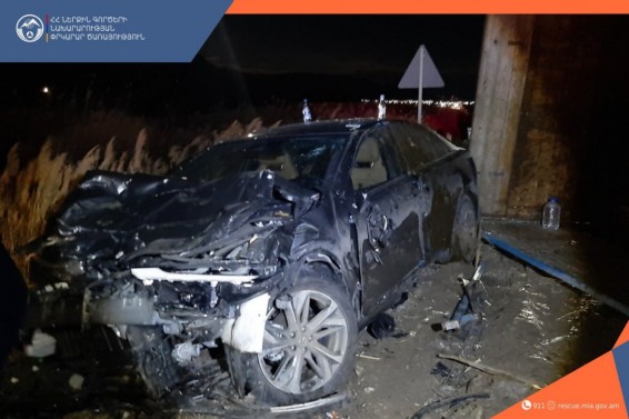 Վթար՝ Երևան-Երասխ ավտոճանապարհին․ կան տուժածներ