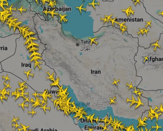 Իրանը փակել է իր օդային տարածքը