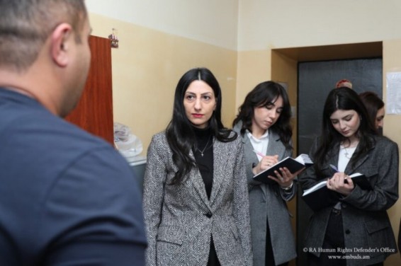 Անահիտ Մանասյանն այցելել է «Վարդաշեն» ՔԿՀ