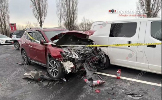 Երևան-Սևան ավտոճանապարհին մեքենաներ են բախվել, չորս վիրավոր կա