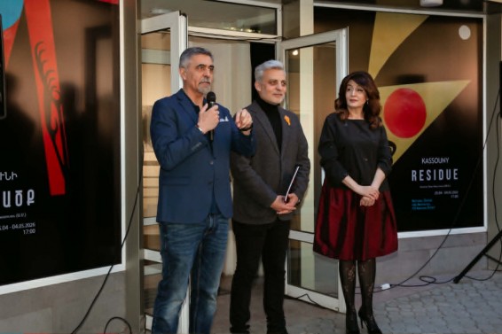 Գեղագիտության ազգային կենտրոնում բացվել է Վրեժ Քասունու «Նստվածք» խորագրով ցուցահանդեսը