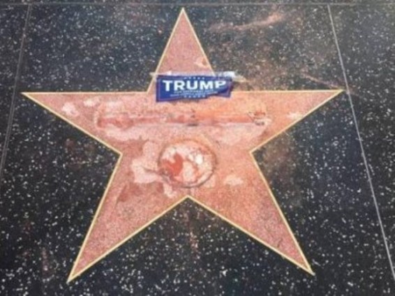 Հոլիվուդում Թրամփի աստղի մոտ ոստիկանությունը շուրջօրյա հսկողություն կիրականացնի