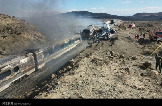 Իրանում գնացքների բախման հետևանքով զոհերի թիվը հասել է 31-ի