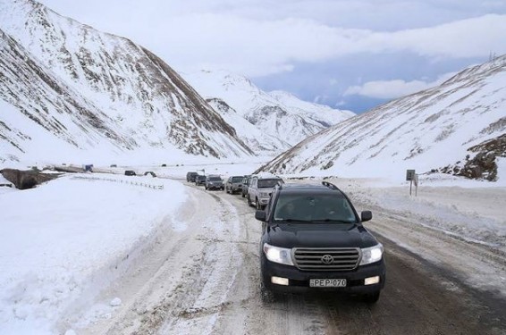 ՀՀ որոշ ճանապարհներին առկա է մերկասառույց, Լարսի անցակետը փակ է
