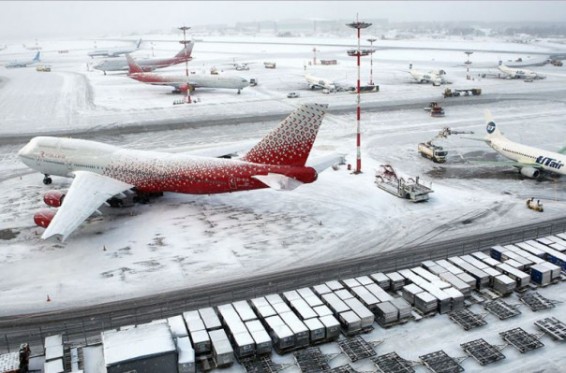 Մոսկվայի օդանավակայաններում եղանակային վատ պայմանների պատճառով չեղյալ է հայտարարվել ավելի քան 40 չվերթ