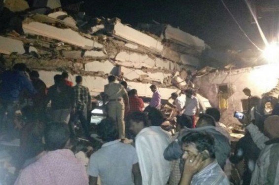 Հնդկաստանում 6-հարկանի տուն է փլուզվել