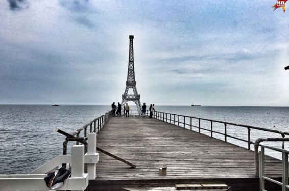 Փոթորիկը կործանել է Էյֆելյան աշտարակի կրկնօրինակը