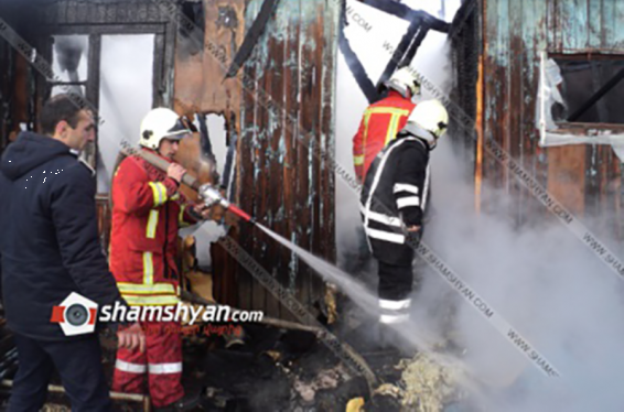 Վանաձորում այրվել է ավագանու նախկին անդամի փայտե տնակը