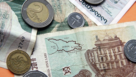 Курс нацвалюты Грузии достиг нового исторического минимума
