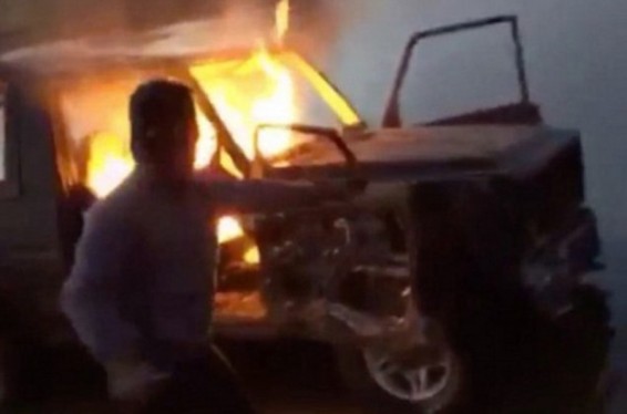 Լոնդոնում մեծահարուստների երեխաները զվարճանքի համար այրել են 110.000 դոլարանոց G Wagen-ը