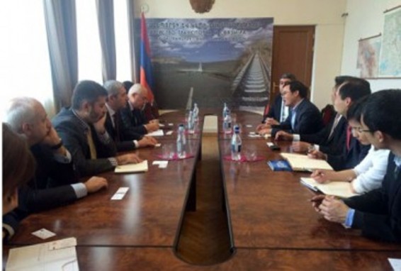 Նախարար Վահան Մարտիրոսյանը ընդունեց չինական «GSAFETY» ընկերության ներկայացուցիչներին