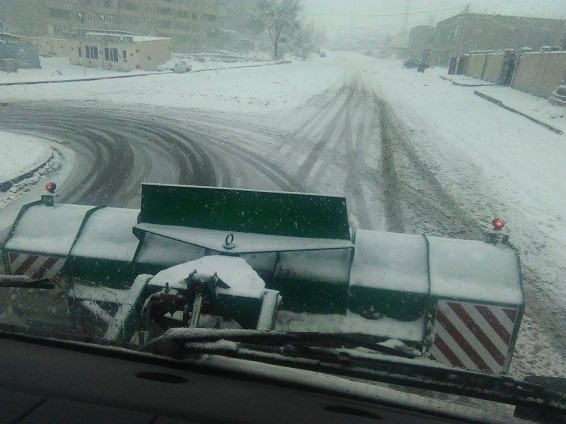 Դավթաշենում շարունակվում են ձնամաքրման աշխատանքները