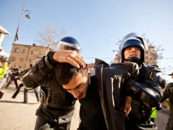 Ադրբեջանում անկարգություններից ոստիկաններ են տուժել