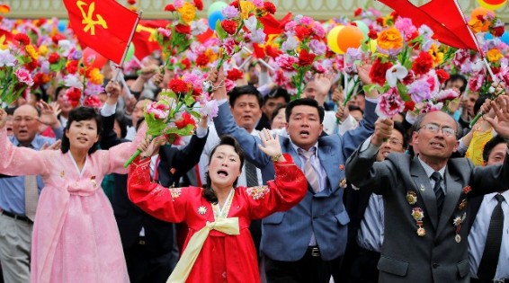 Photo. Հյուսիսային Կորեայում անցկացված շքերթը