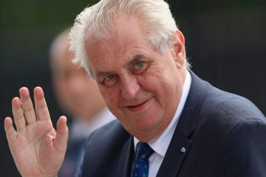 Չեխիայի նախագահը երկրի ժողովրդին վտանգավոր կյանք է մաղթել