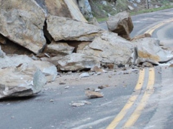 Քարաթափում Հերմոն-Գողթանիկ ճանապարհին