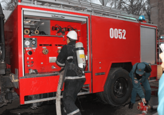 Խոշոր հրդեհ «Փարիզյան» կազինոյի մոտ. դեպքի վայր է մեկնել 3 մարտական հաշվարկ