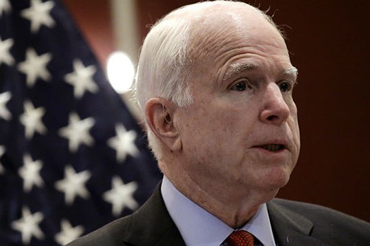 Ջոն Մաքքեյնը Վրաստան կայցելի 2017 թվականի հունվարի սկզբին