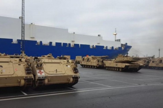 Հայտնվել է Գերմանիայում ԱՄՆ-ի տանկերի բեռնաթափման տեսանյութը