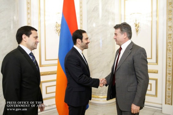 Վարչապետի մոտ քննարկվել են Հայաստան-Իրան-Թուրքմենստան եռակողմ համագործակցության հեռանկարները