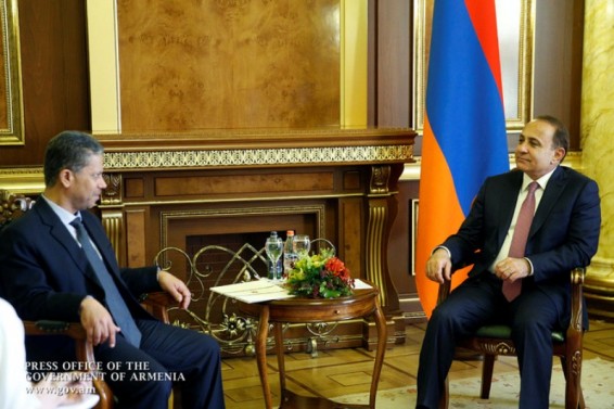 Քննարկվել են հայ-էմիրաթյան տնտեսական հարաբերությունների զարգացմանն ուղղված հարցեր