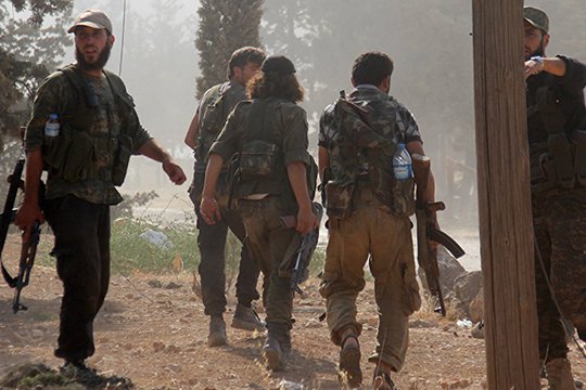 Դամասկոս նահանգում զենքը վայր են դրել ավելի քան 1200 գրոհայիններ